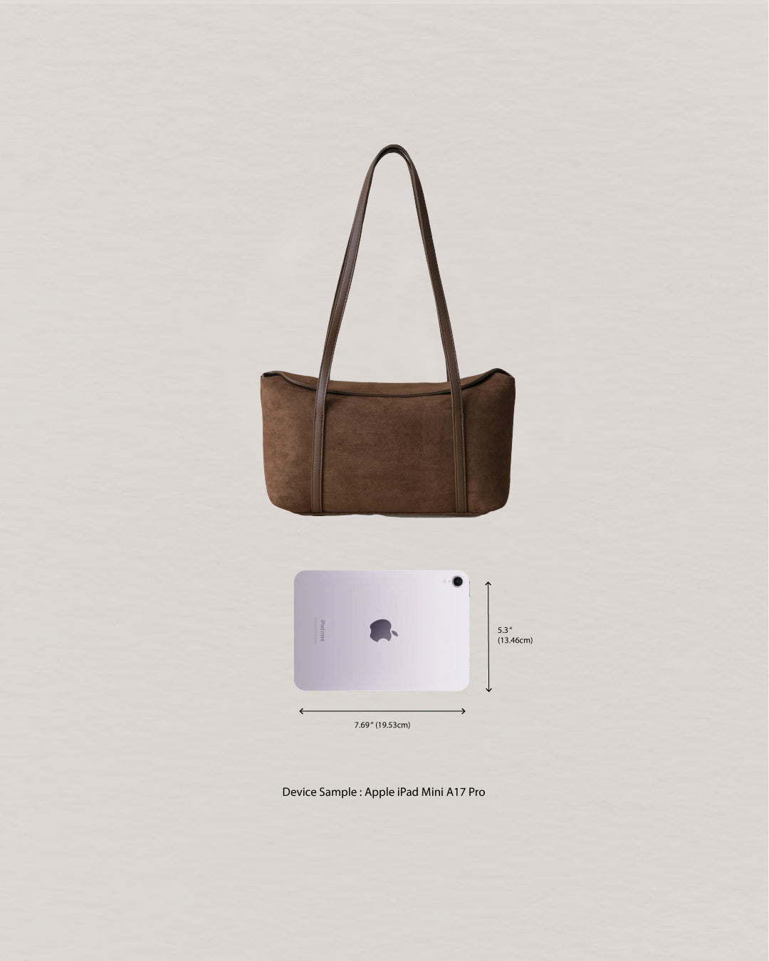 Matte Épure Carry Tote - Camel