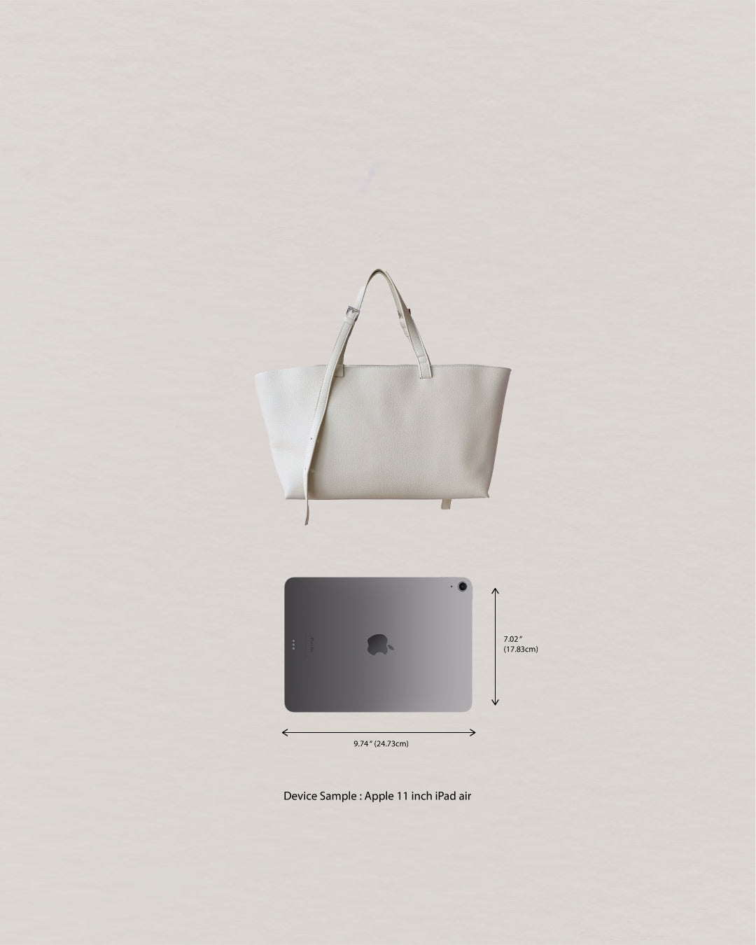 Celeste Commuter Bag - White