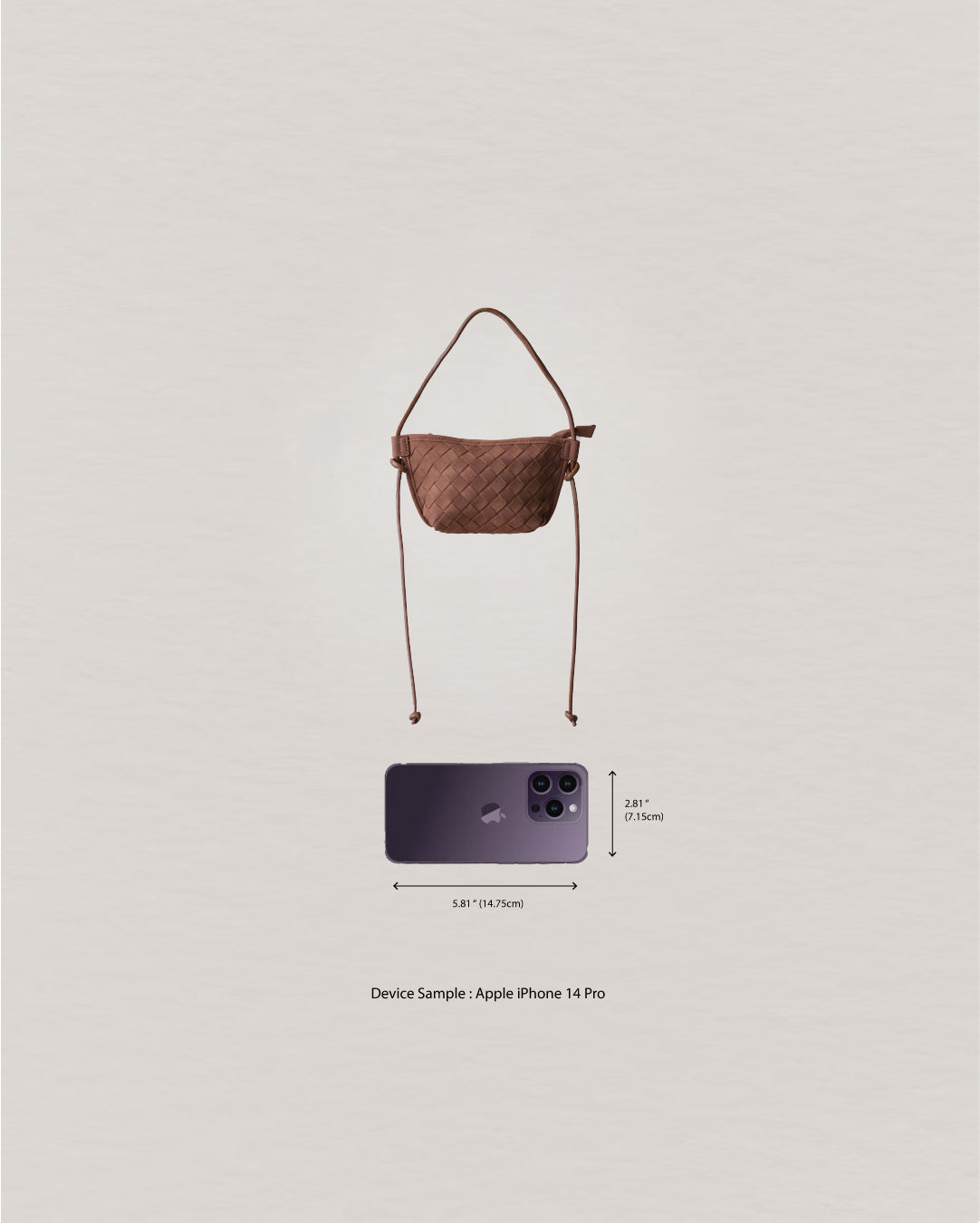 Mini Artisan Satchel - Chestnut