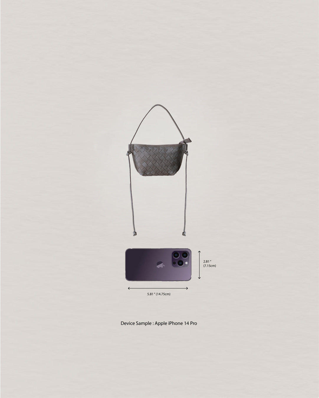 Mini Artisan Satchel - Earthy Green