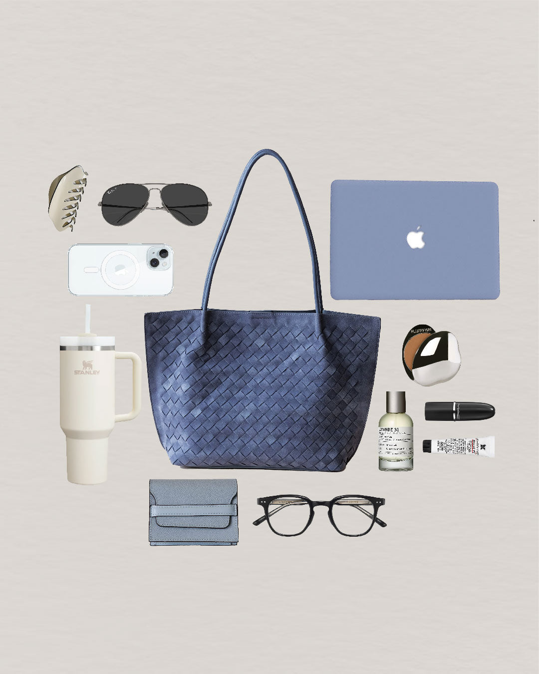 The Artisan Grande Tote - Warm Gray