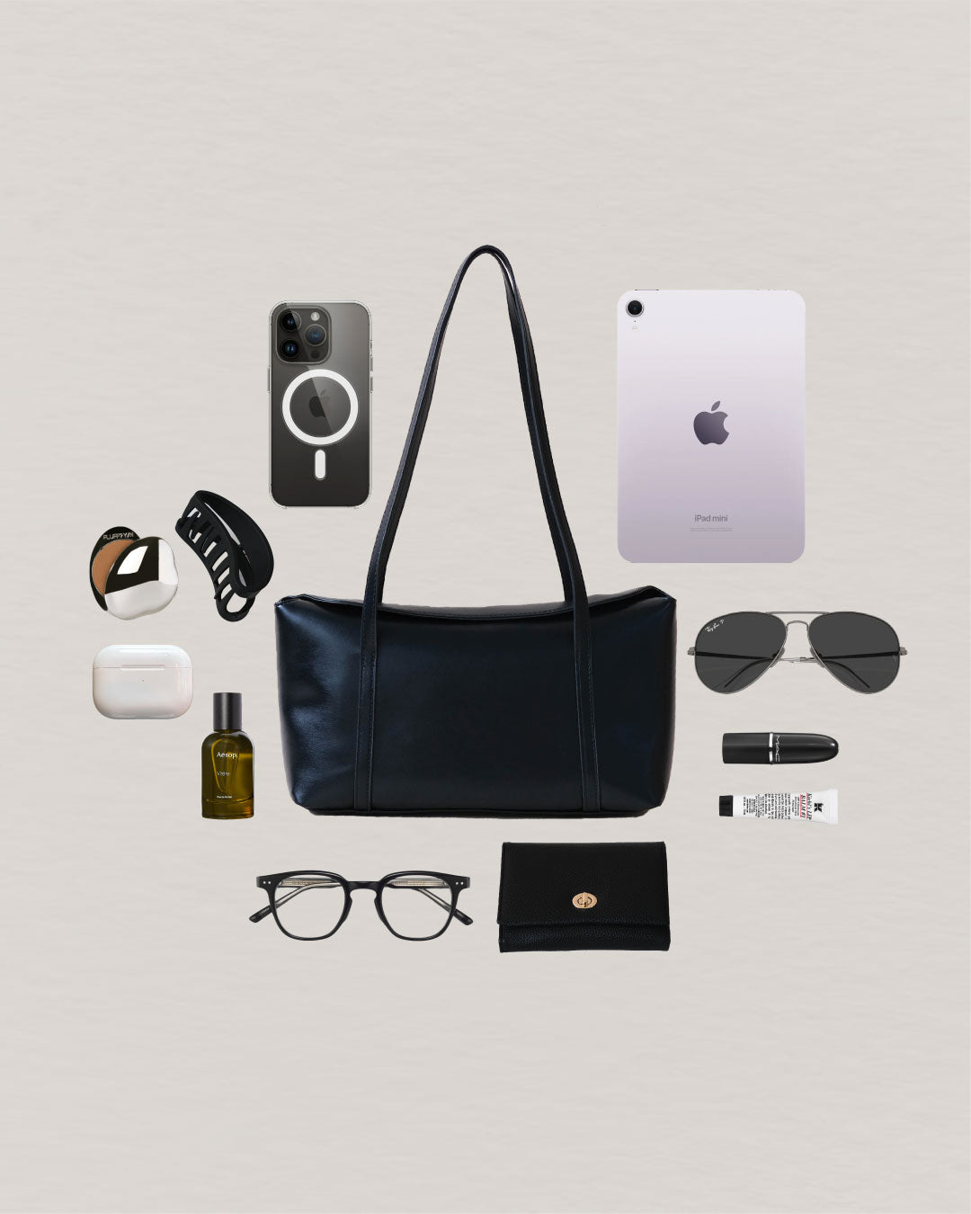 Épure Carry Tote - Midnight