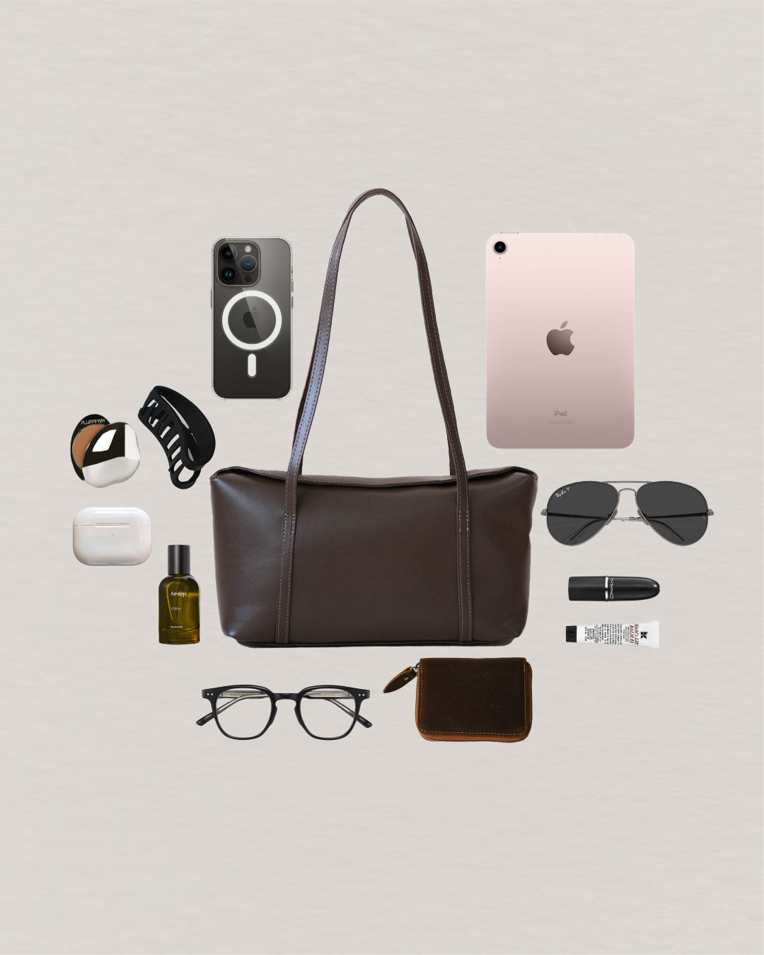 Épure Carry Tote - Mud