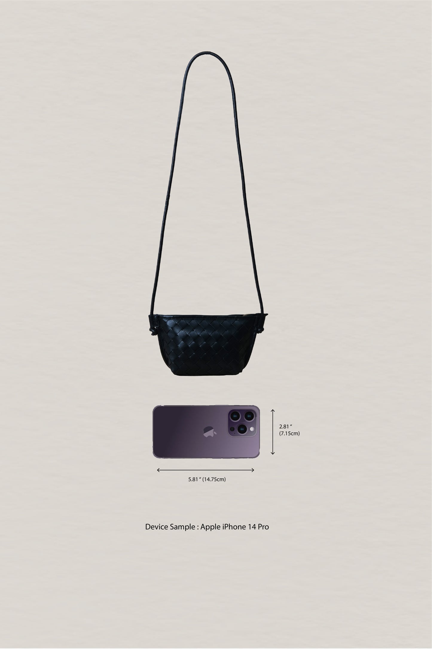 Mini Artisan Satchel - Shinny Black