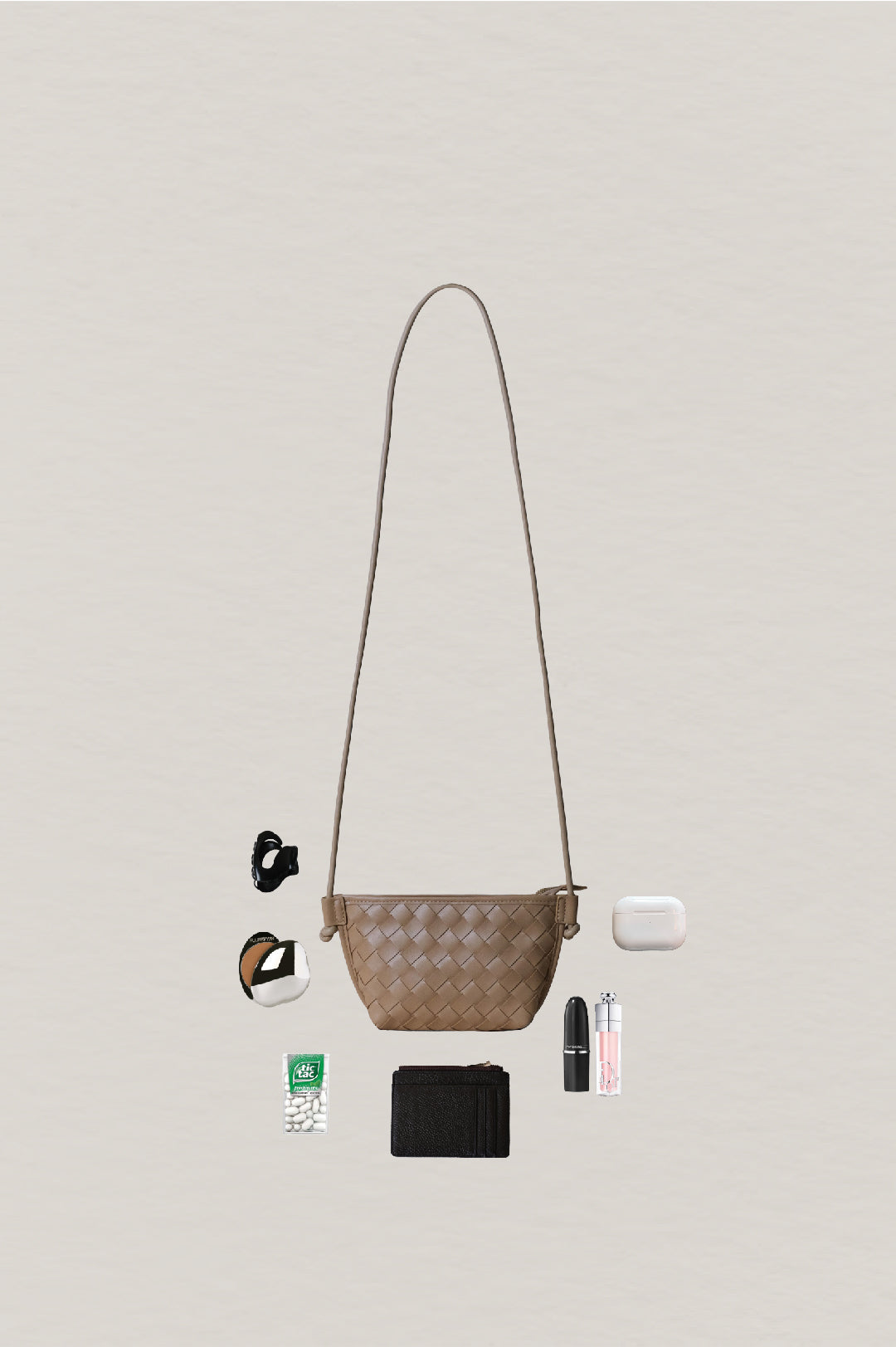Mini Artisan Satchel - Almond
