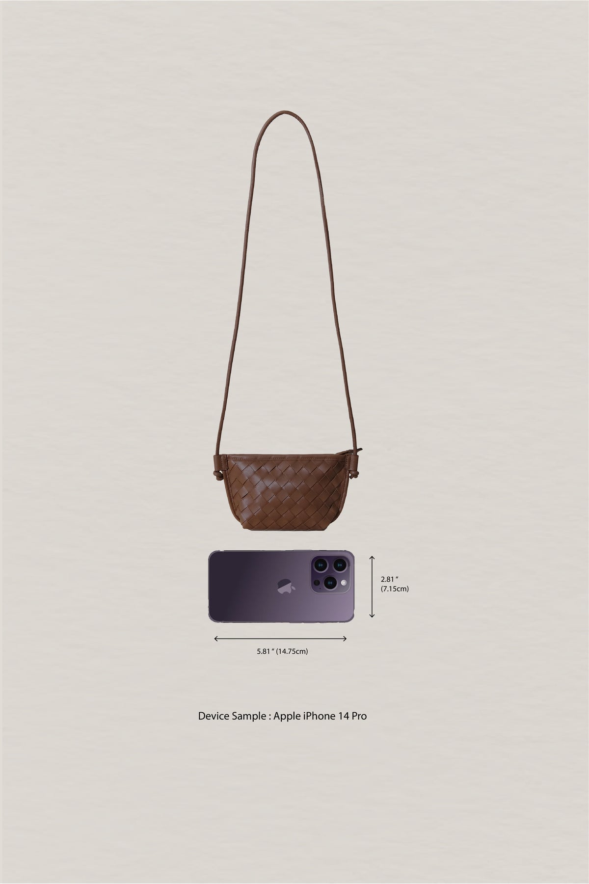 Mini Artisan Satchel - Shinny Chestnut