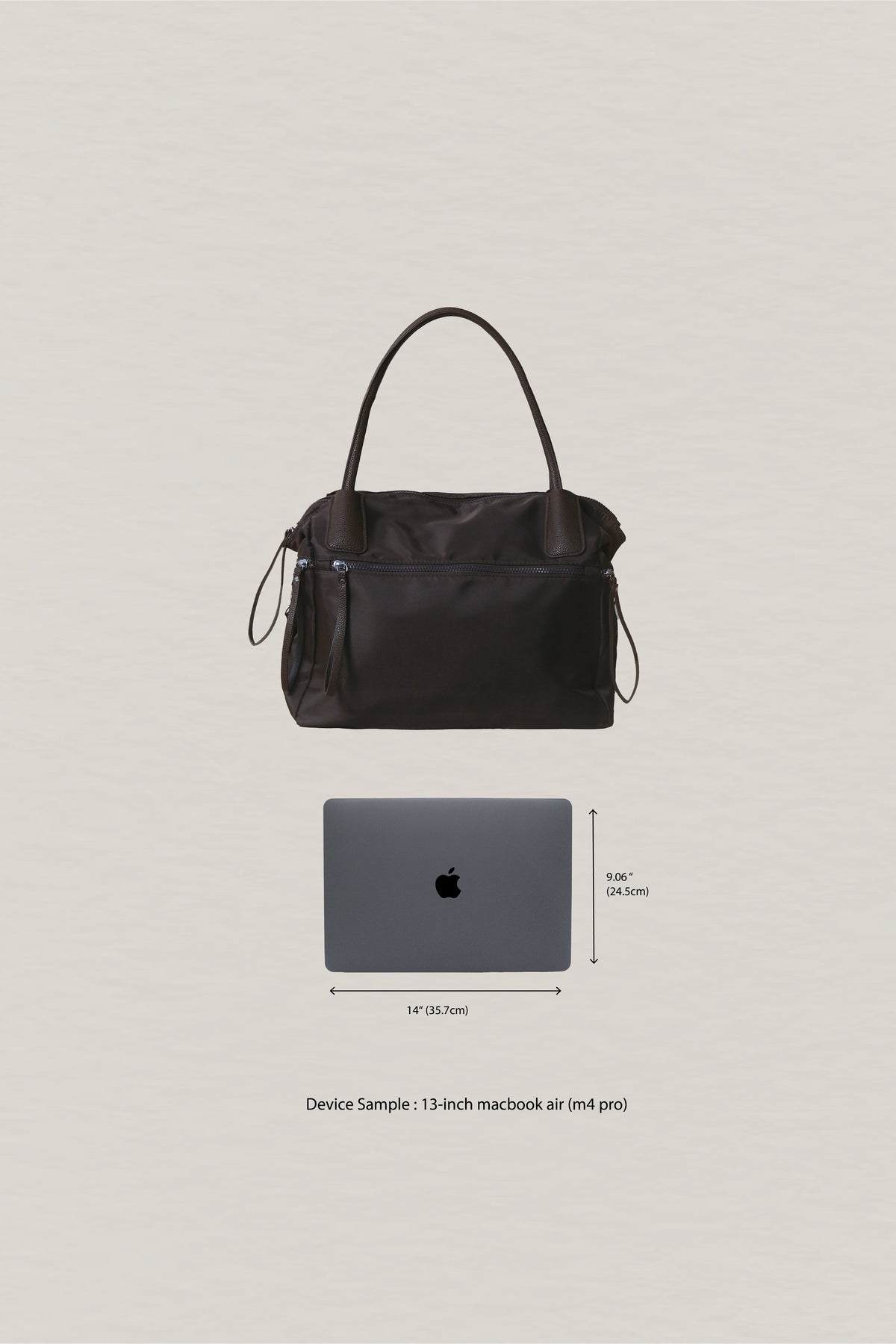 Classic Flow Crossbody Bag - Coffee