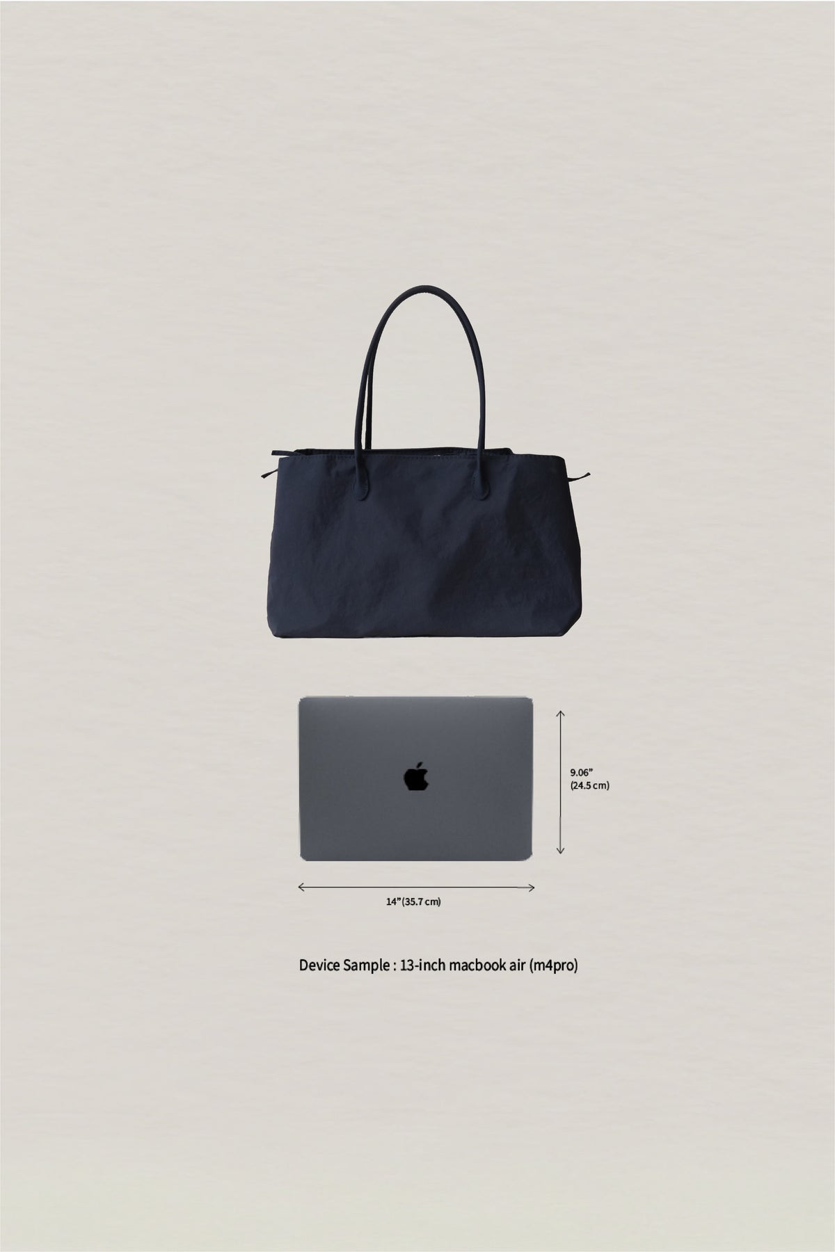 Noir Atelier Utility Tote - Classic Black