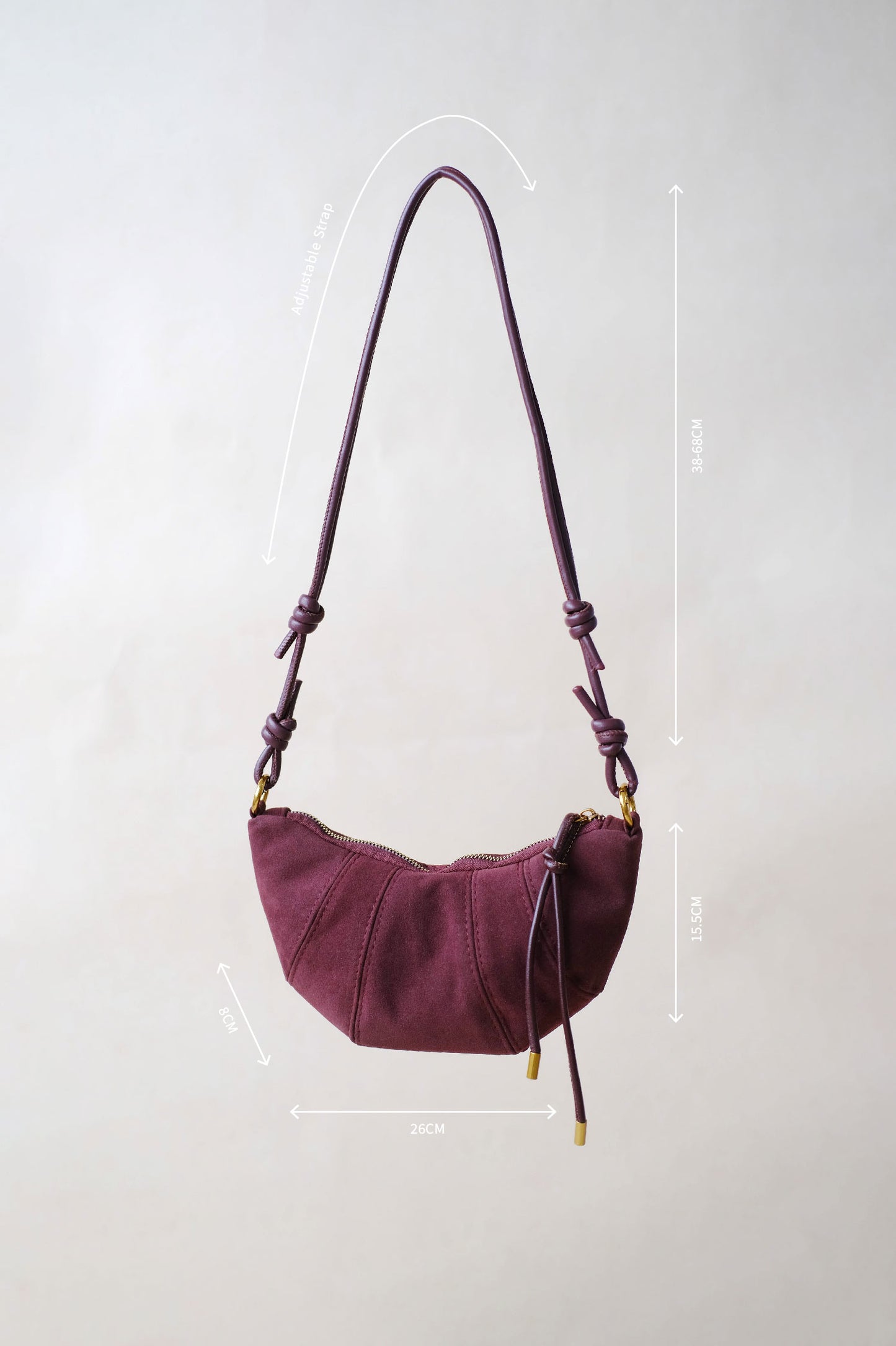 Matte Little Delight - Wine Red