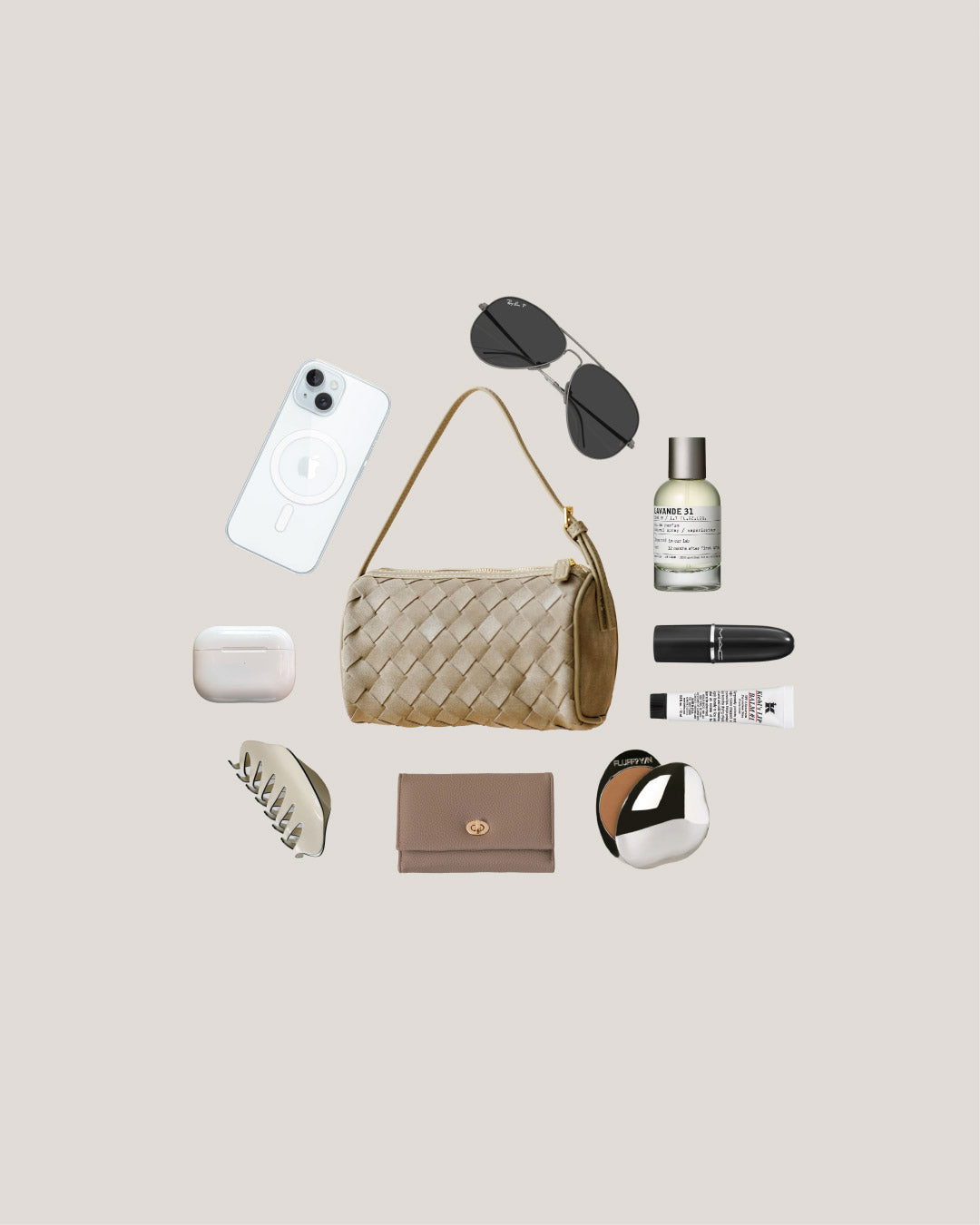 Mini Artisan Bag - Khaki