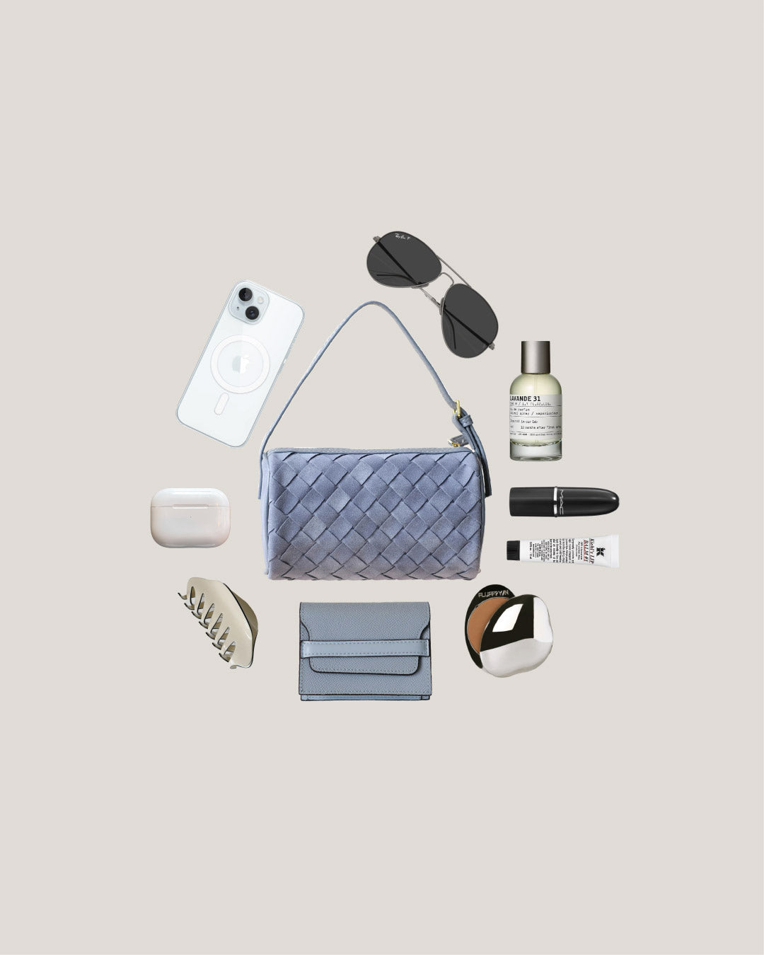 Mini Artisan Bag - Warm Gray