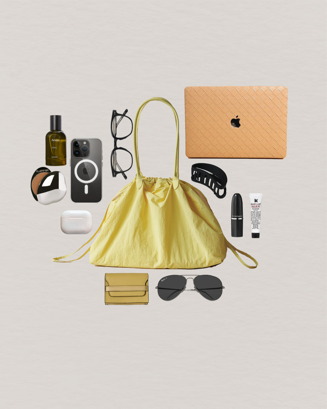Nyla Tote - Light Yellow