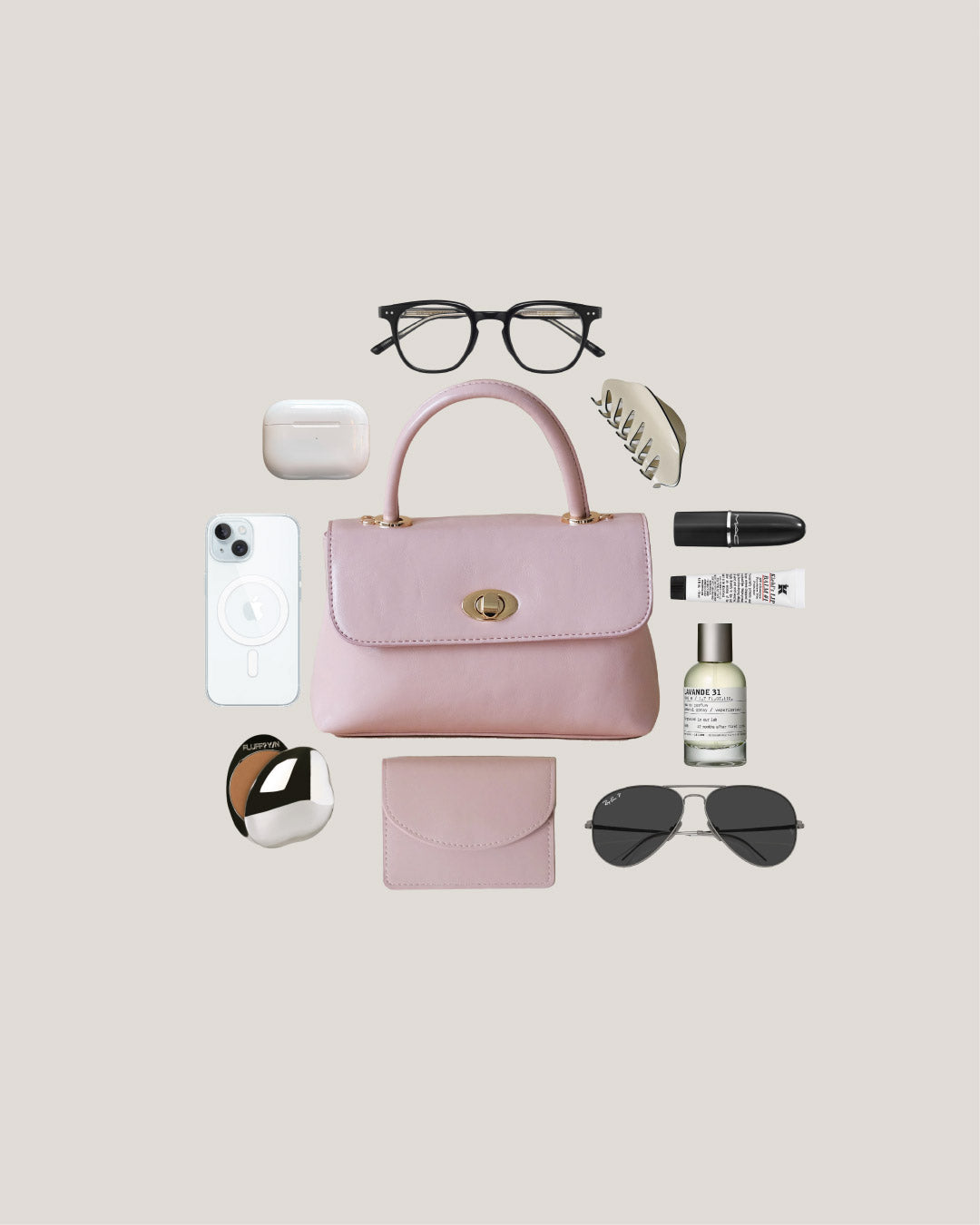 The Vivienne Box - Macaroon Pink