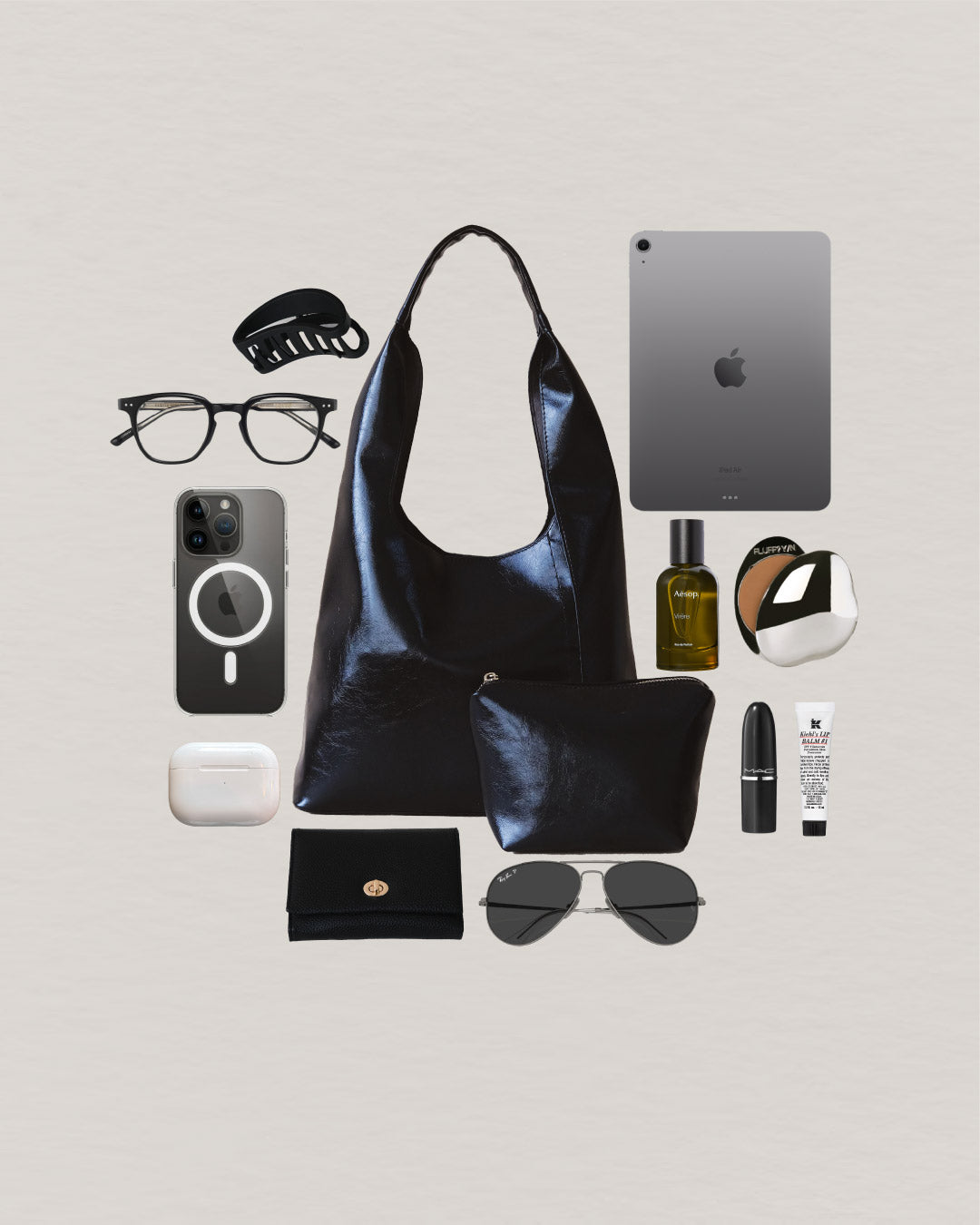 The Margaux Tote - Classic Black
