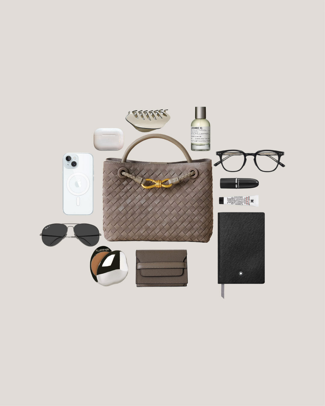 Artisan Velora Tote - Earthy Green