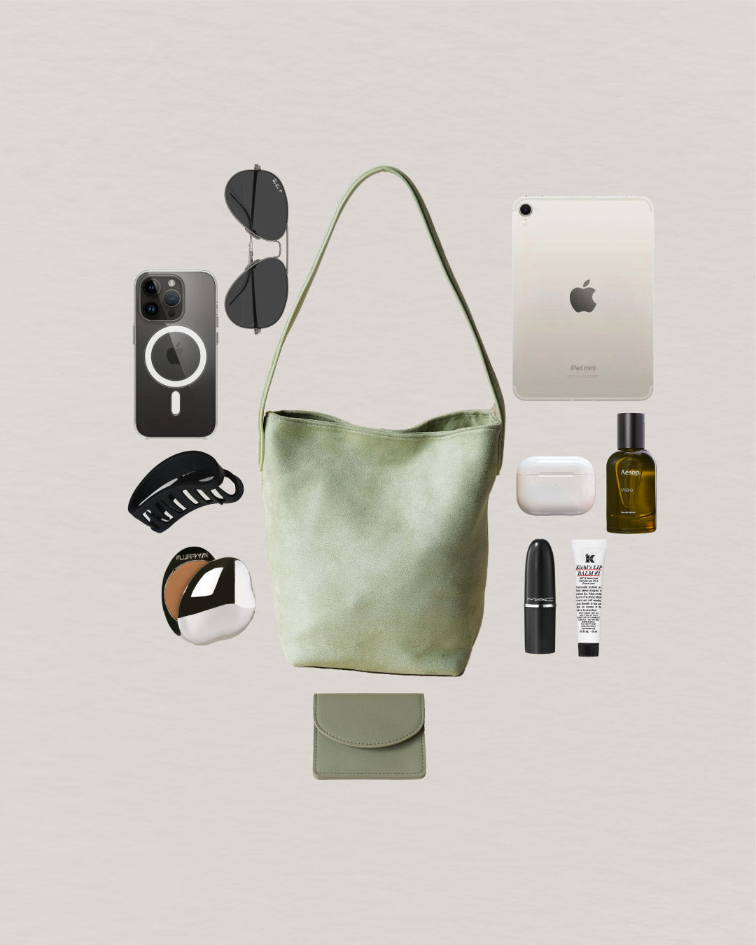 Bonbon Belle Bag - Avocado Green