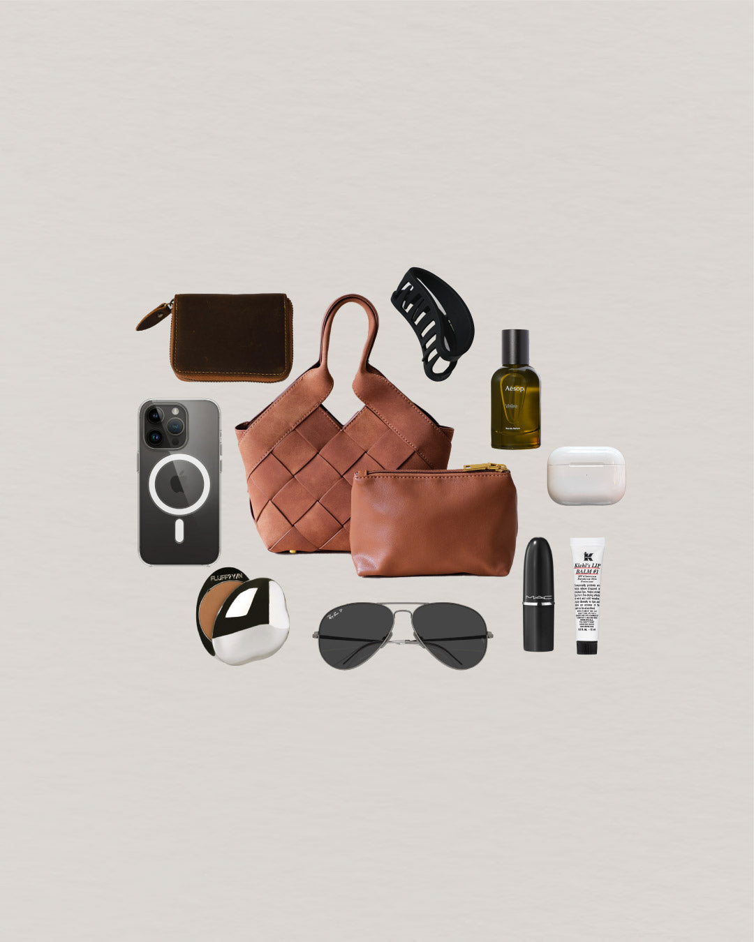 The Alora Tote - Chestnut