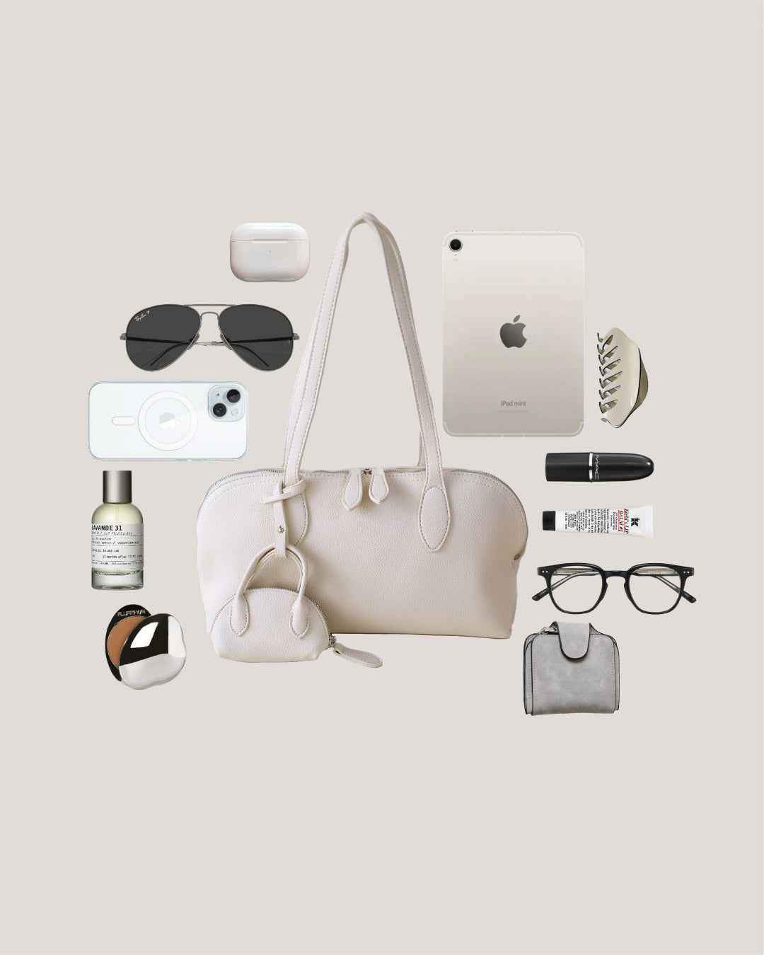 The Céleste Bag - White