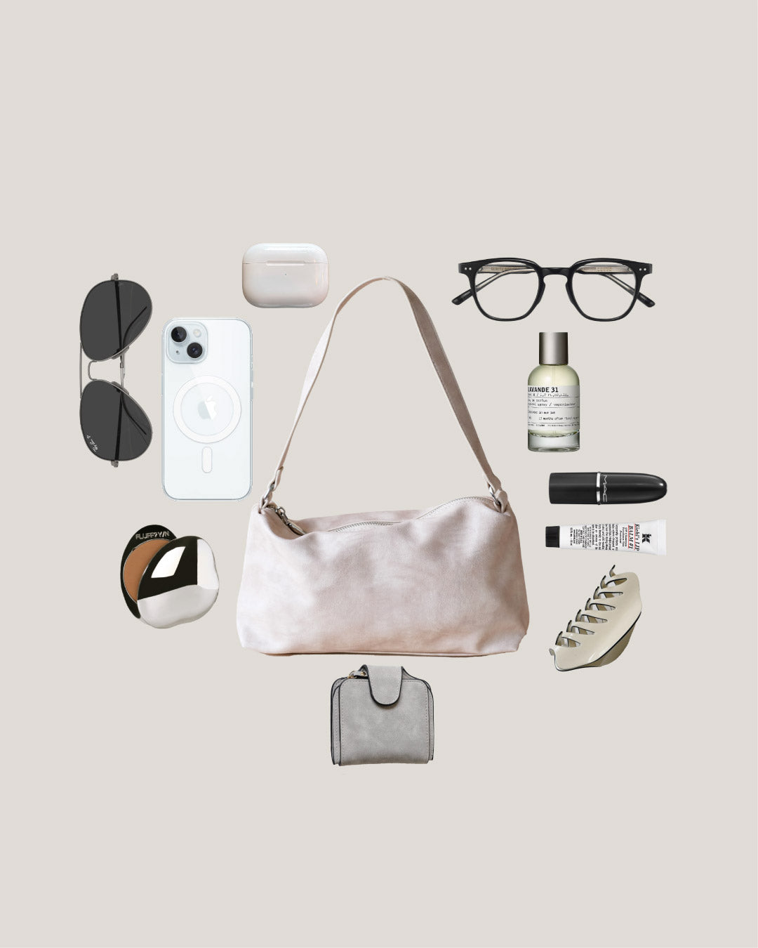 The Cloudie Hobo - Beige