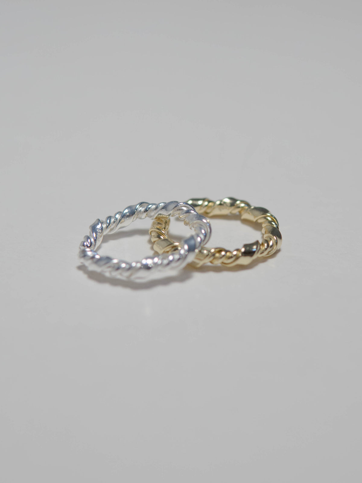 Knotted Ring in Gold Vermeil