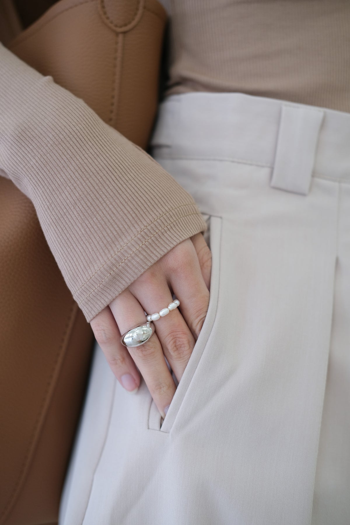Minimalist and Irregular Ring