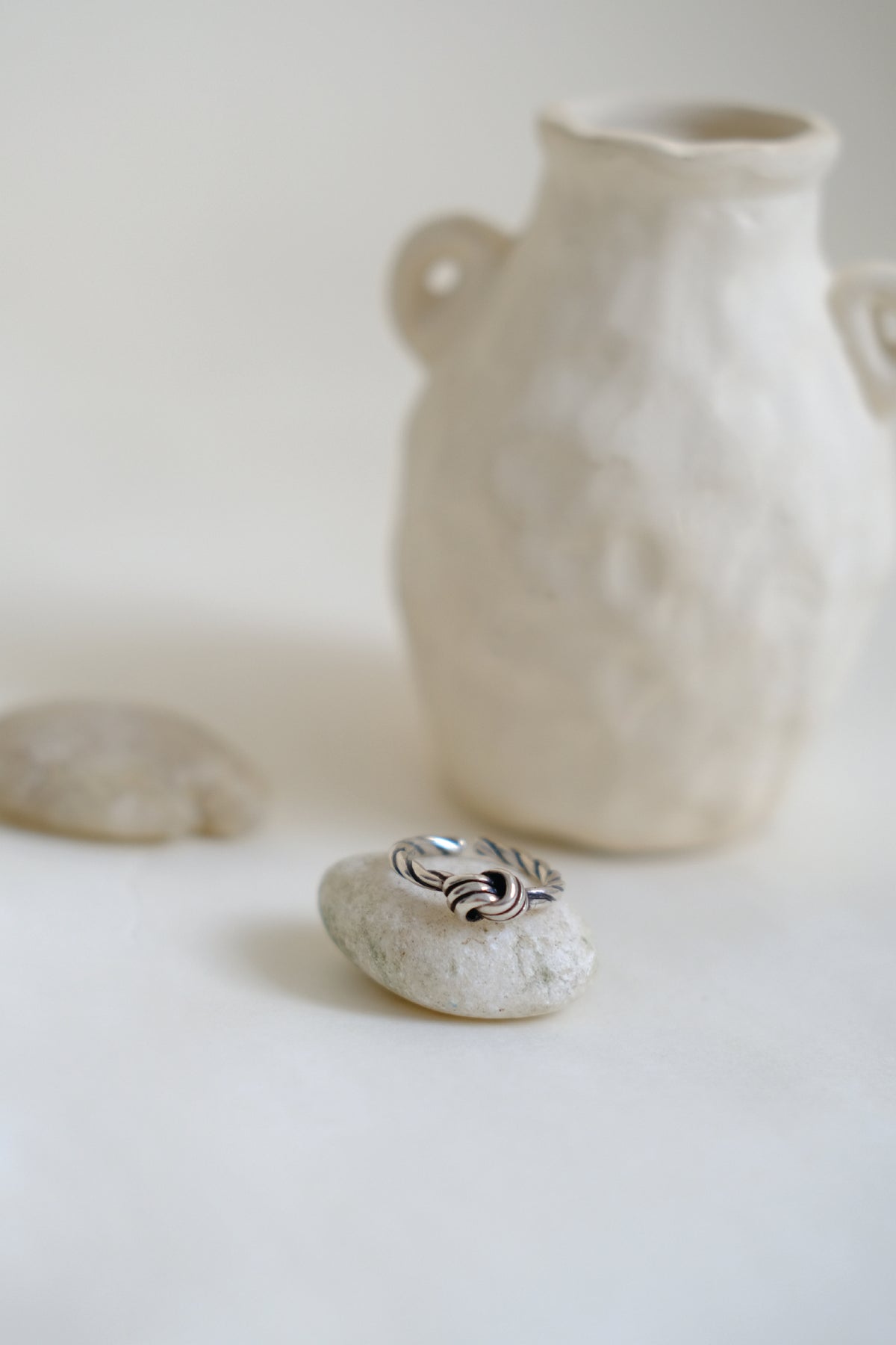 Knot Simple Ring in Gold Vermeil