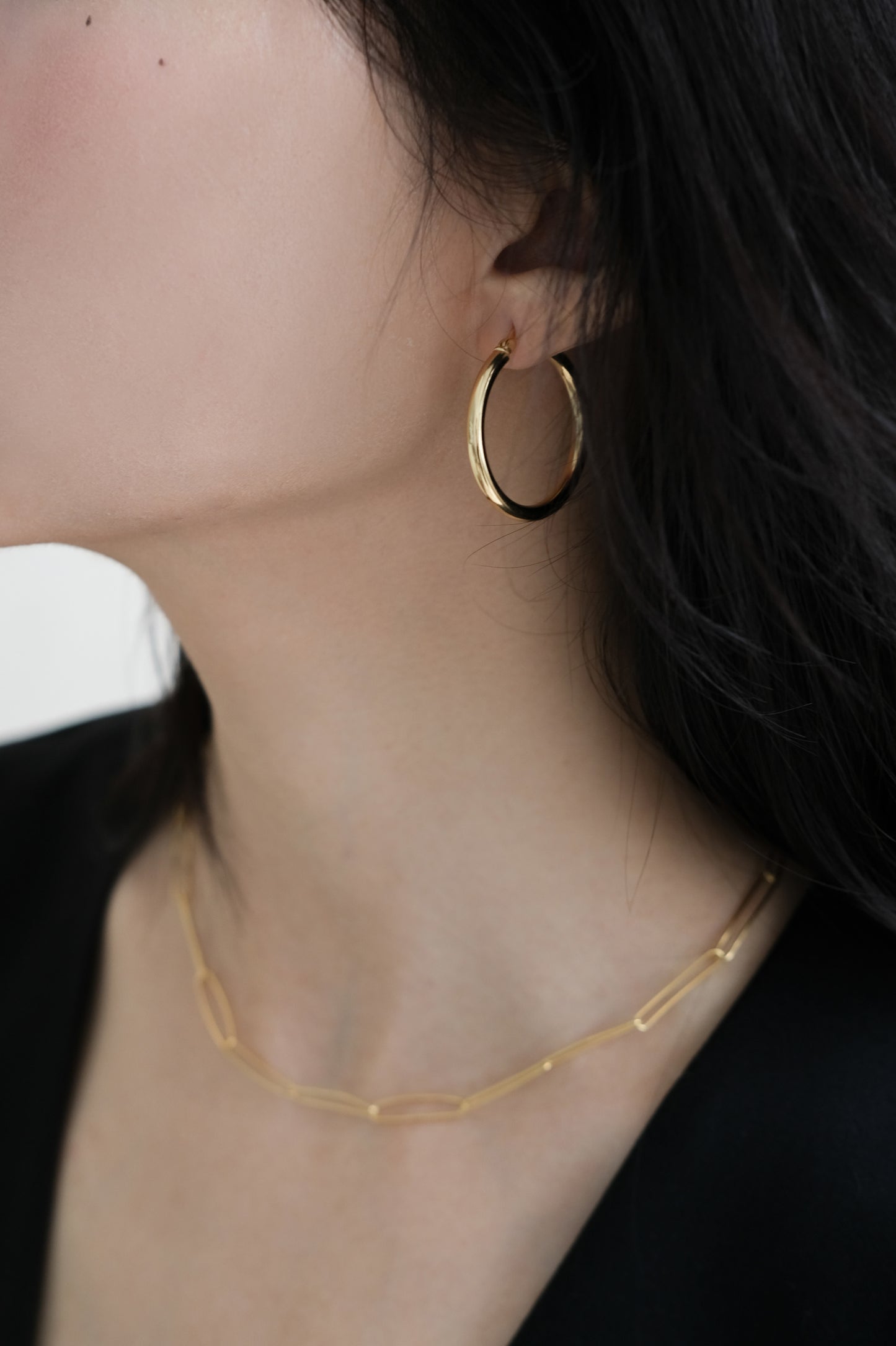 Minimalist Earrings Gold Vermeil