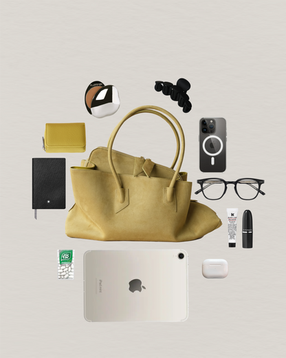Barne Époque Tote - Mustard Yellow