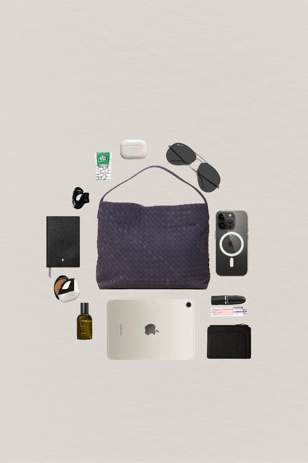 Artisan Soft Texture Tote - Dark Chocolate