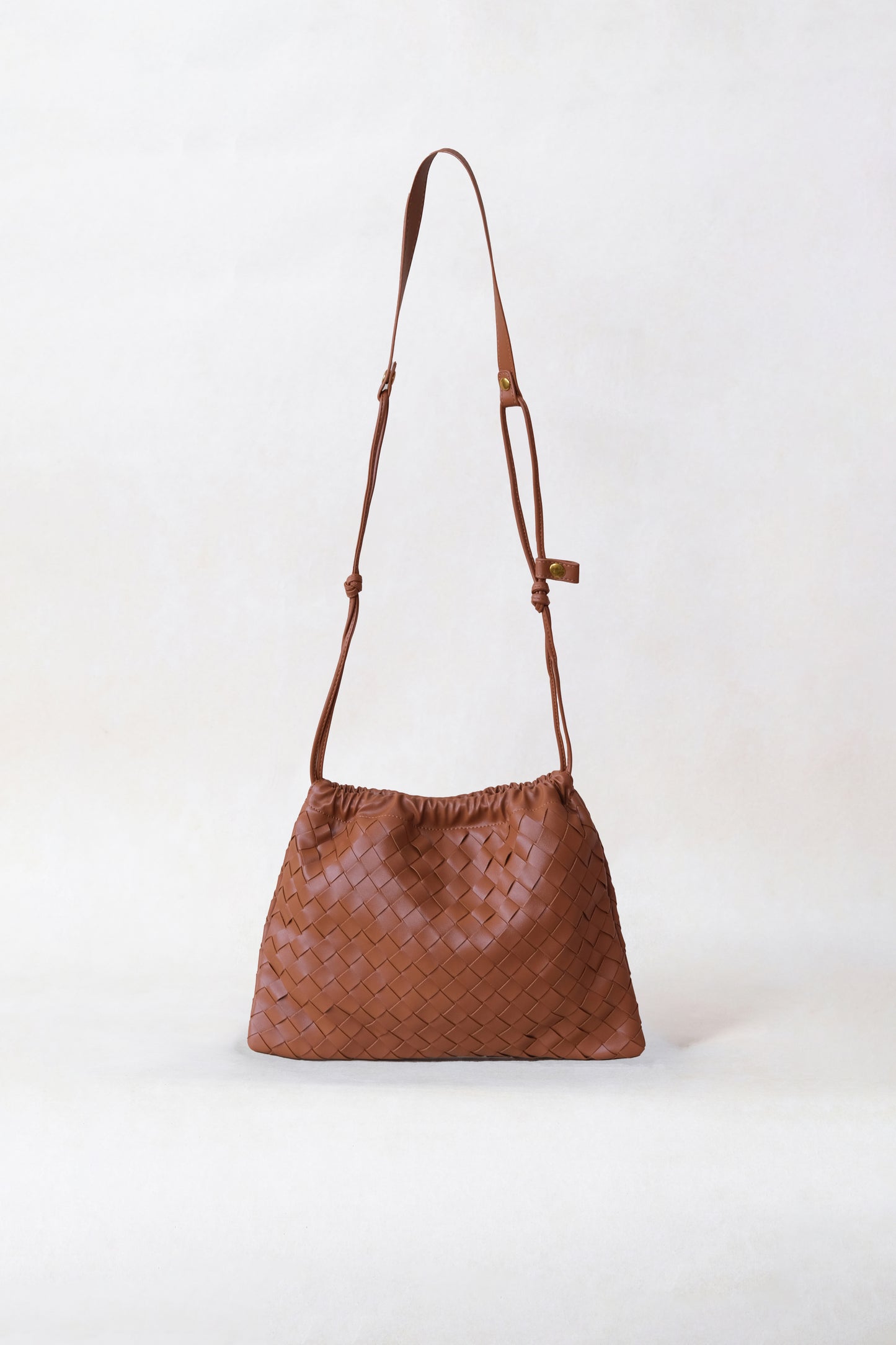Artisan Cloud Satchel - Shinny Chestnut
