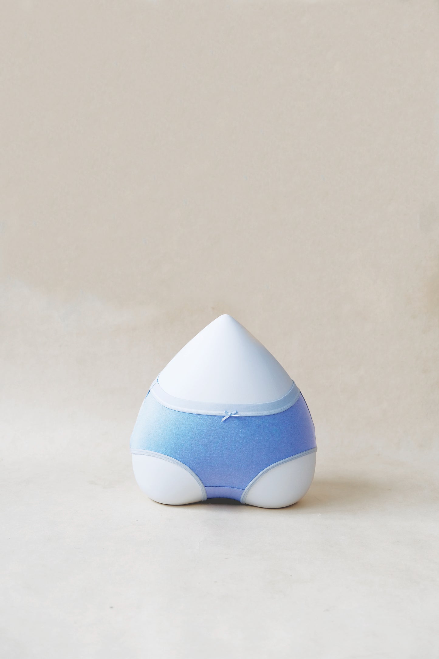 Petit Bow Cotton Panty - Blue