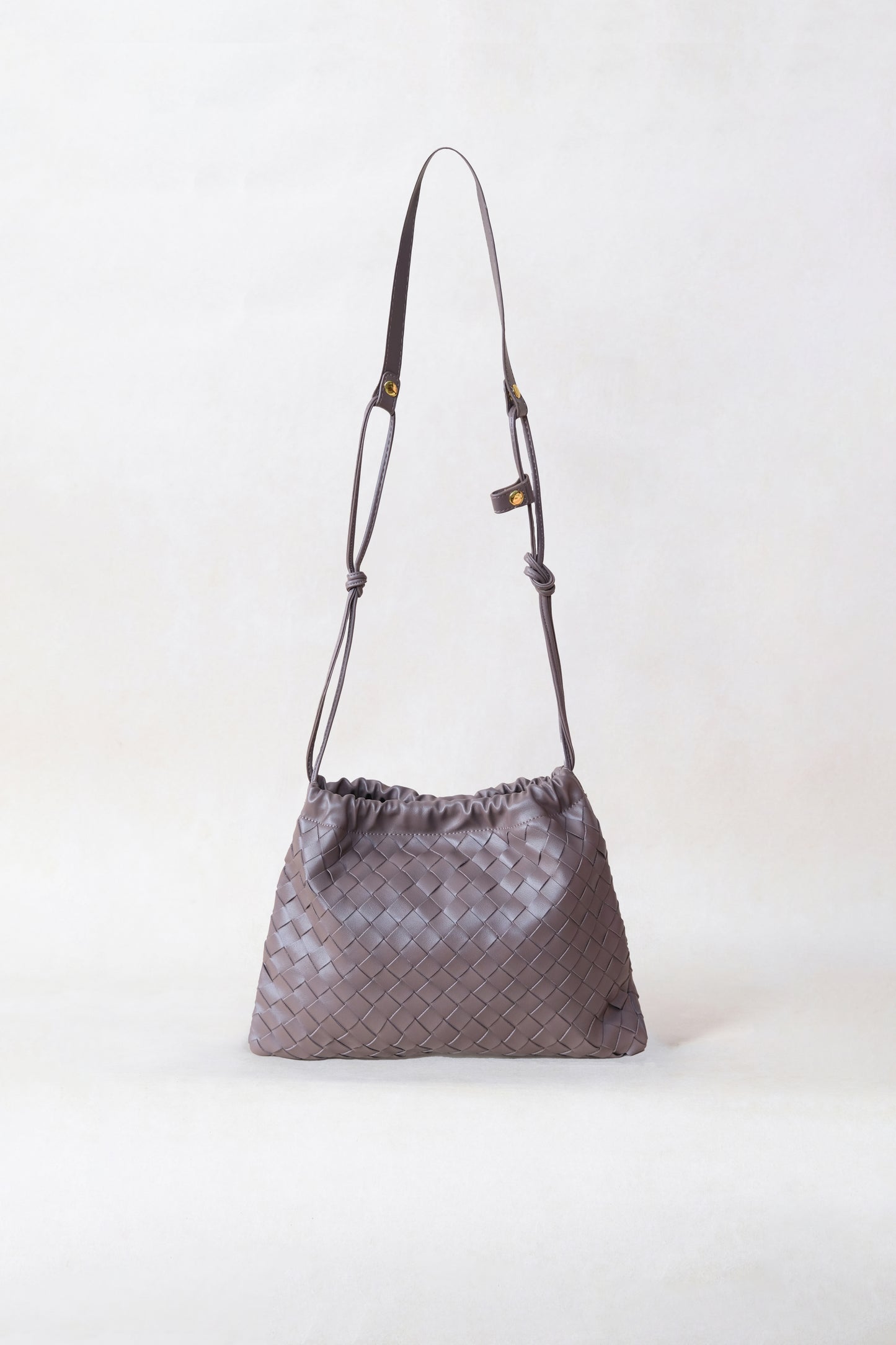Artisan Cloud Satchel - Greyish Brown