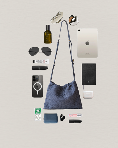 Artisan Cloud Satchel - Warm Grey