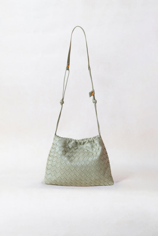 Artisan Cloud Satchel - Mineral Green