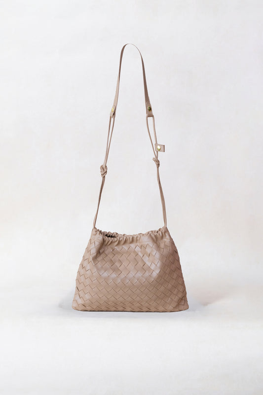 Artisan Cloud Satchel - Almond