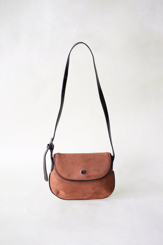 Classic Saddle Underarm Bag - Chestnut