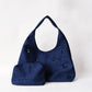 Chic Minimalist Shoulder Tote - Dark Blue