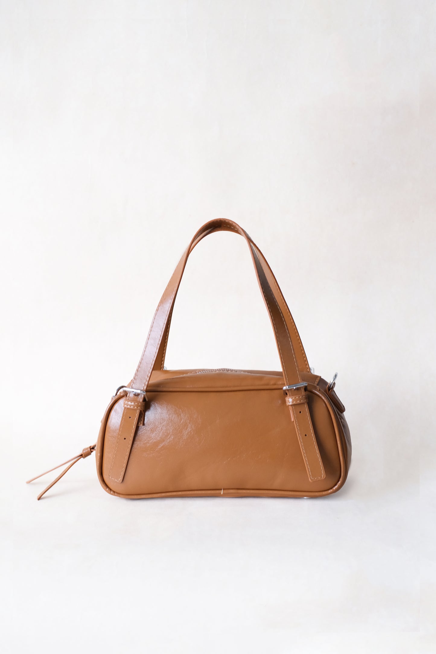 Vintage Baguette Shoulder Bag - Chestnut