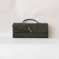 Artisan Crafted Flap Bag - Olive Green