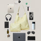 The Pure Elegance Tote - Light Yellow