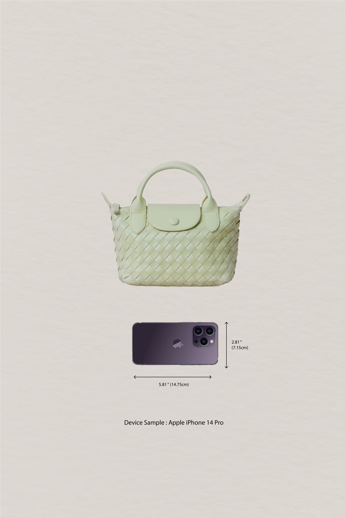 Artisan Véra Mini Carry Bag - Lemon Sorbet