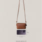 Artisan Elegance Box Bag - Shinny Chestnut