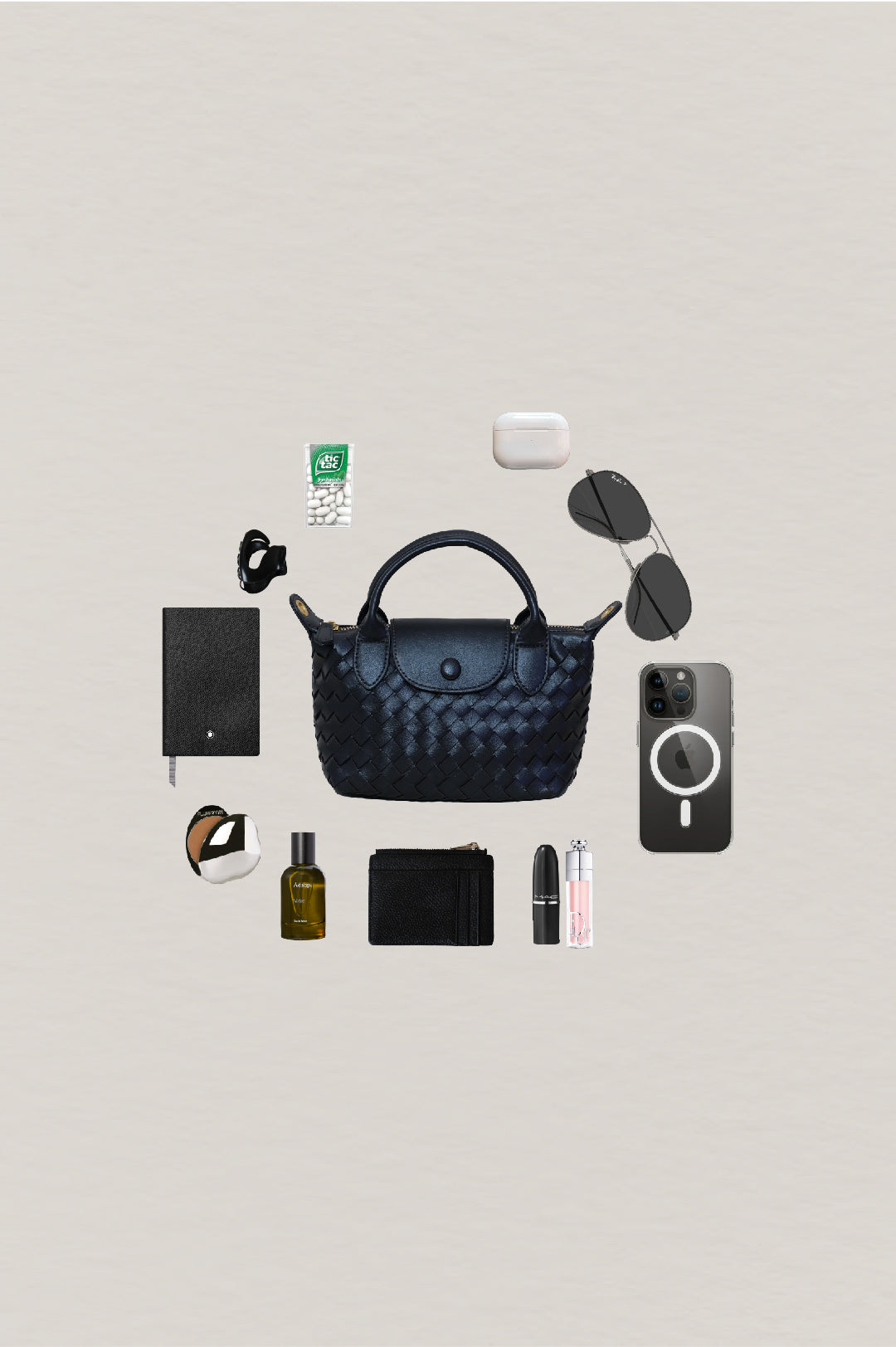 Artisan Véra Mini Carry Bag - Black Currant