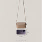 Artisan Elegance Box Bag - Almond