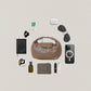 Artisan Aurelia Crescent Bag - Walnut Brown