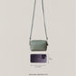 Artisan Elegance Box Bag - Mineral Green
