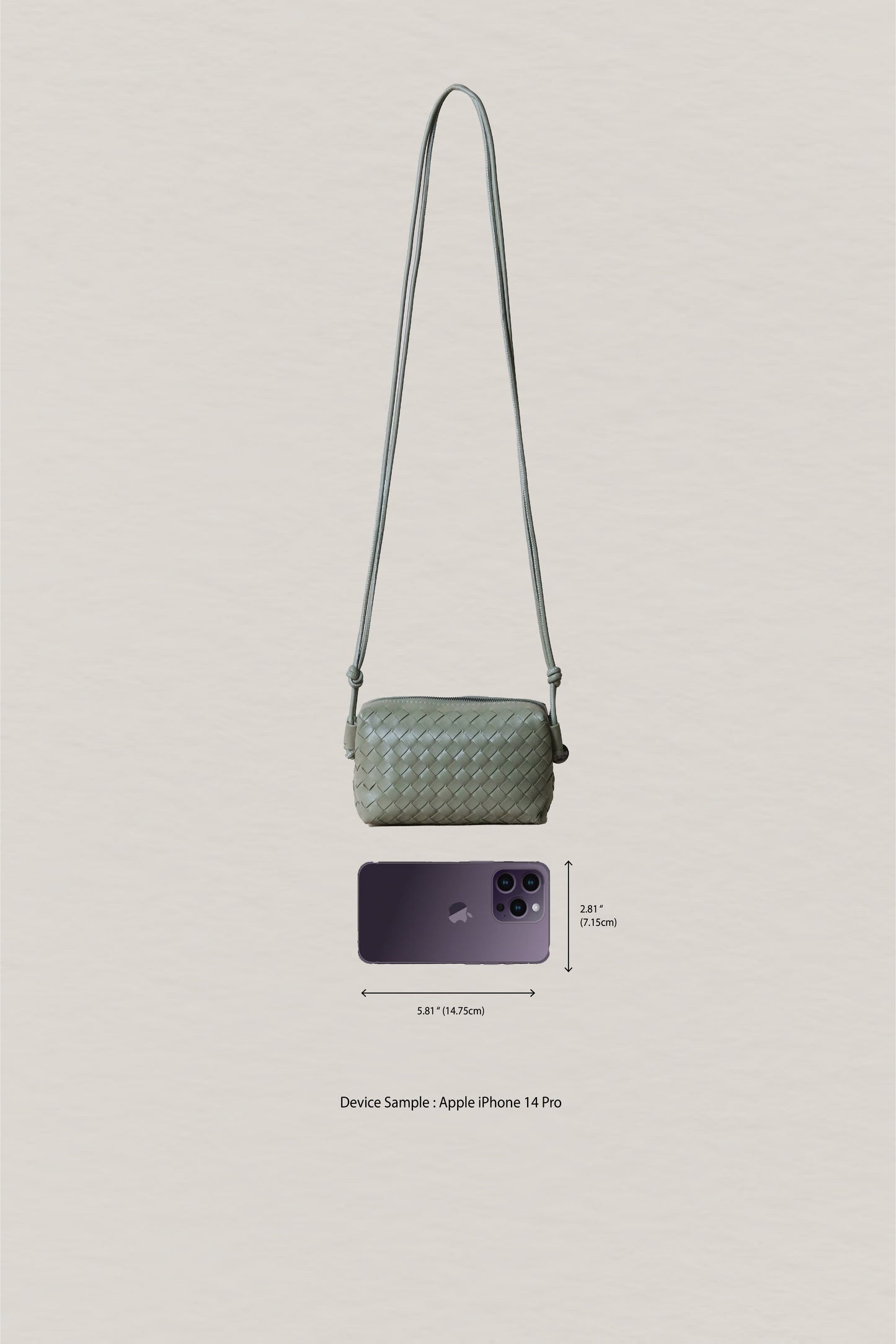 Artisan Elegance Box Bag - Mineral Green
