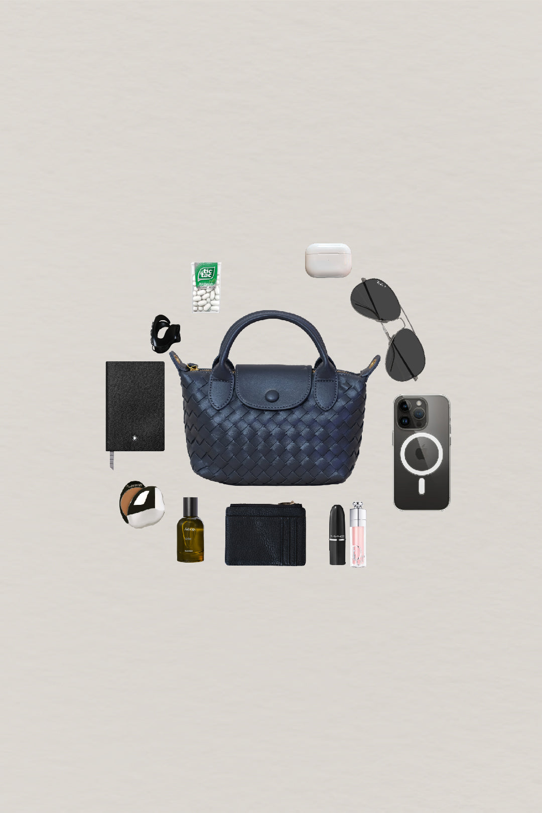 Artisan Véra Mini Carry Bag - Gunmetal Gray