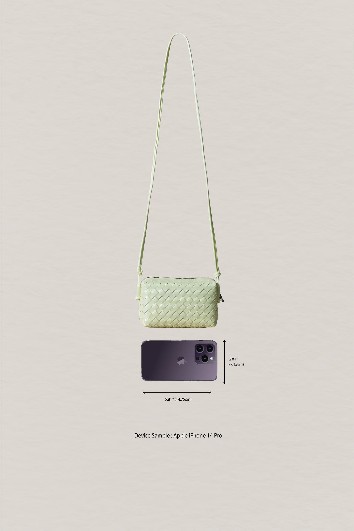 Artisan Elegance Box Bag - Lemon Sorbet