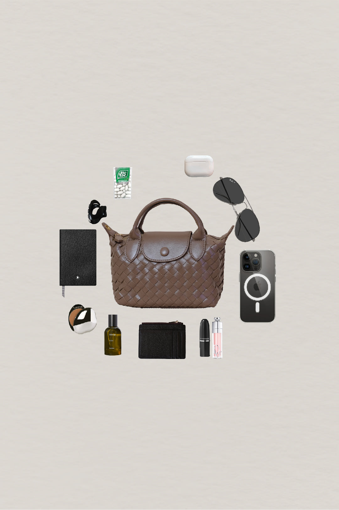 Artisan Véra Mini Carry Bag - Khaki
